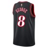 Maillot Basket Homme Philadelphia 76ers Paul George 2025-26 Nike Classic Edition Noir Swingman
